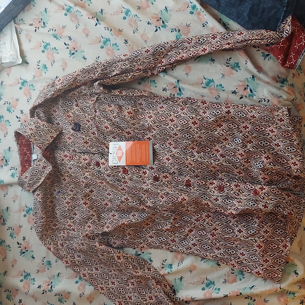 Cinch button up shirt